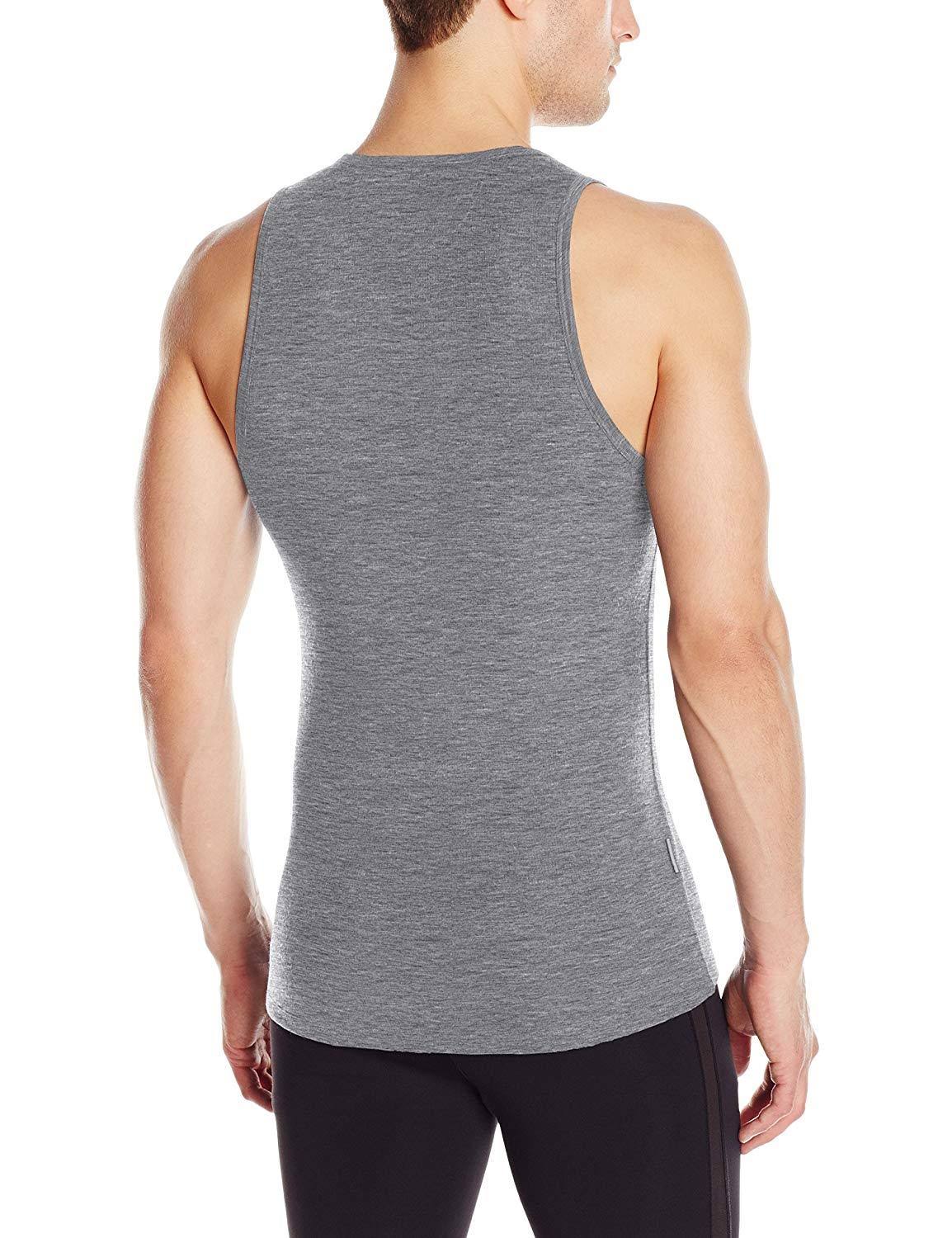 Men's Anatomica Rib Tank Gritstone Heather Z150
