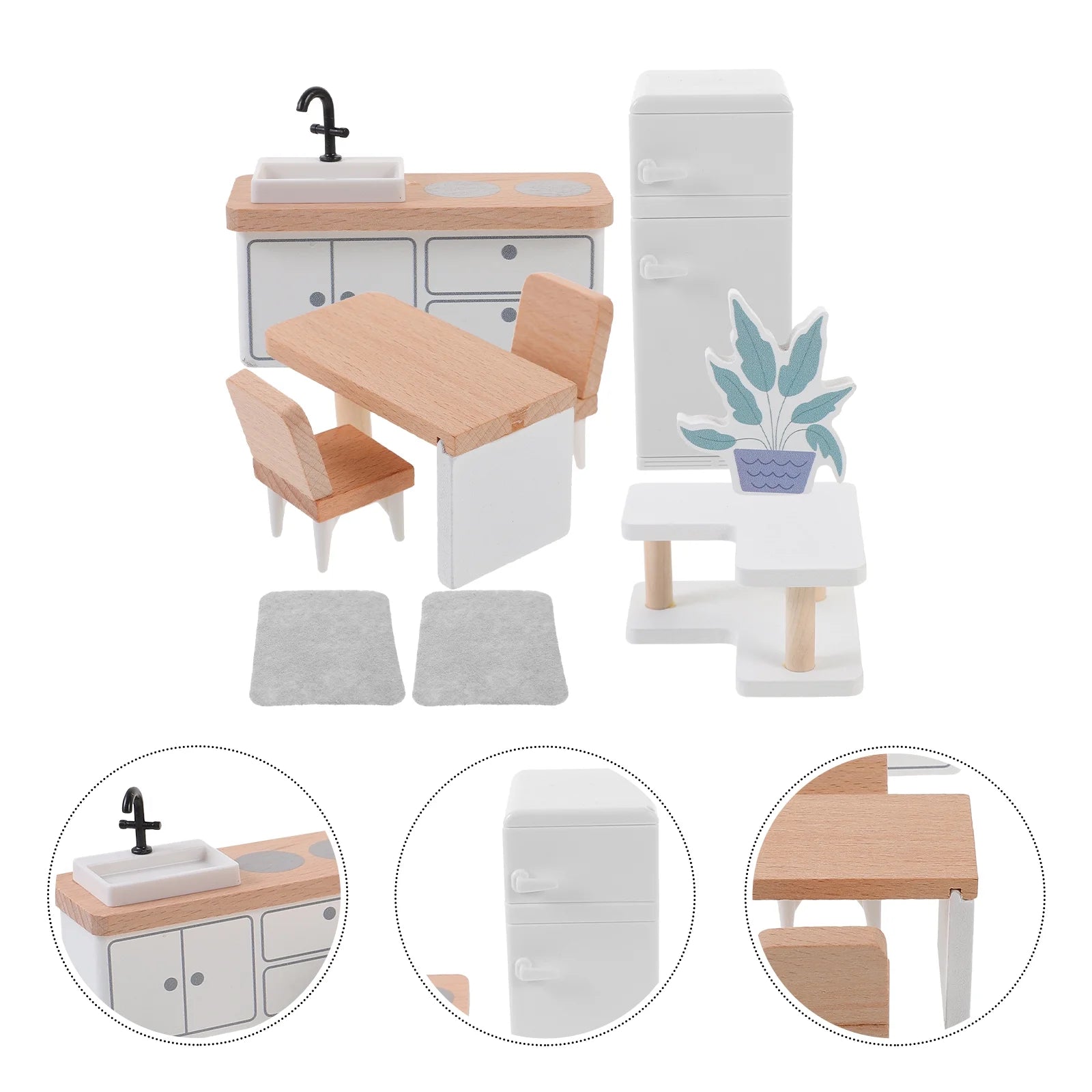 Simulated Miniature Kitchen Furniture Decor W431