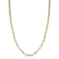 14k Yellow Gold Paperclip Link Chain Necklace (4 mm, 18 inch) W428231