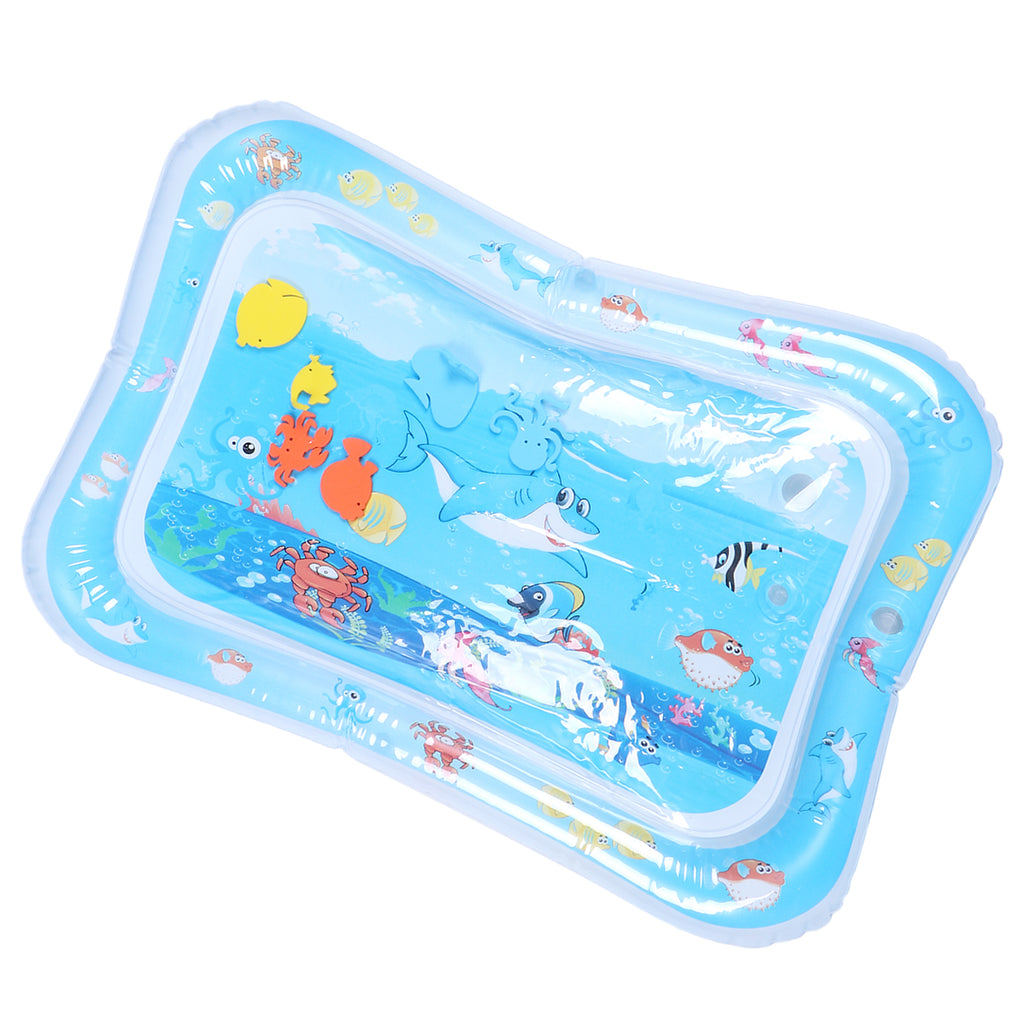 Inflatable Water Play Mat Baby Crawling Cushion (Shark Pattern) I45906