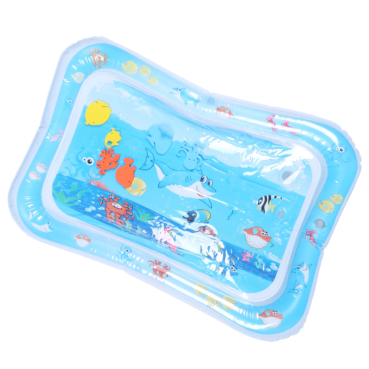 Inflatable Water Play Mat Baby Crawling Cushion (Shark Pattern) I45906