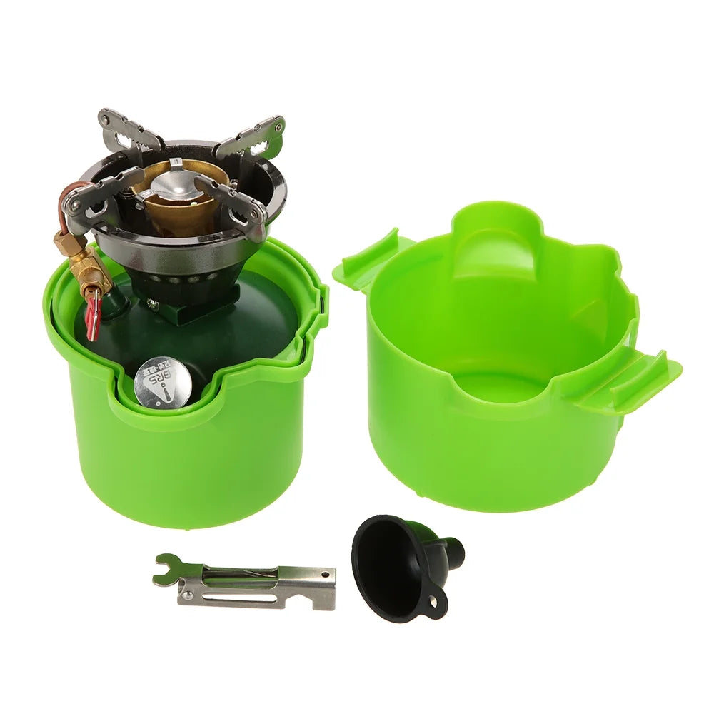 Portable Gasoline Camping Furnace Cooker H9836