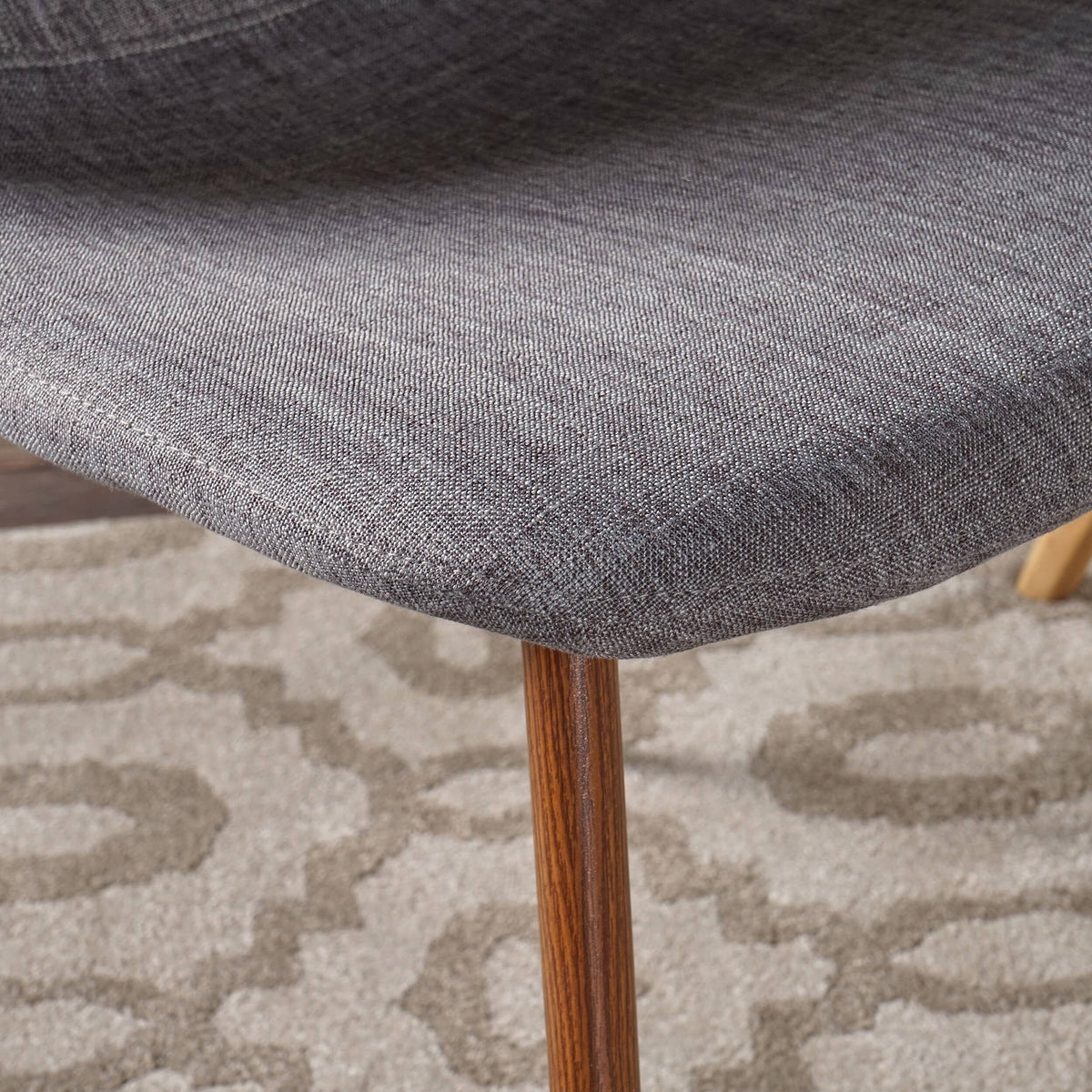 Blue Mid-Century Dining Chair C3883