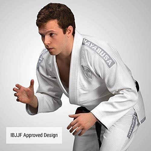White Lightweight Jiu Jitsu Gi A427