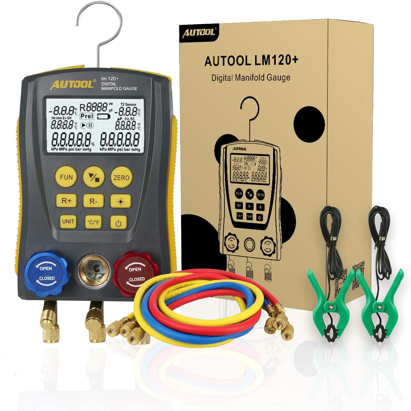Digital Manifold HVAC System Gauge T231
