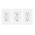 20 Amp GFCI Outlet, Tamper Resistant, Weather Resistant, Glossy White C956423