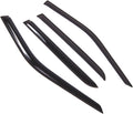 4 Pcs Dark Smoke Window Visor Deflector Rain Guard P277