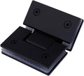Heavy Duty 90 Degree Frameless Pivot Glass Shower Door Hinge Replacement Parts, 304 Stainless Steel Black Z46667