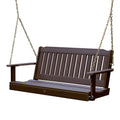 Weathered Acorn Porch Swing L75078