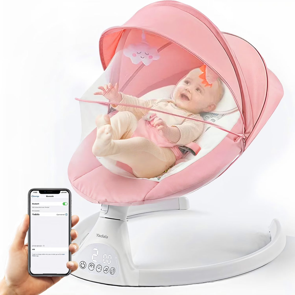 Pink Baby Swing I2962