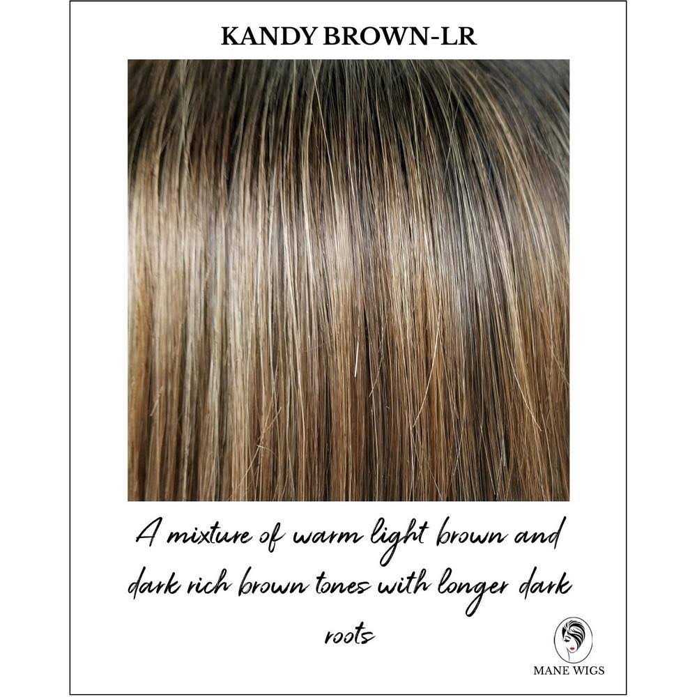 Synthetic Wig Kandy Brown Q93867