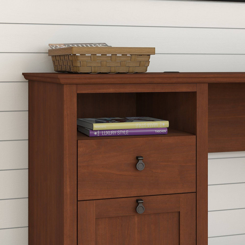 L Shaped Desk with Lateral File Cabinet G705