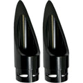 Black Scalloped Exhaust Tip O13162