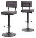 Black Tall Swivel Barstool H27480