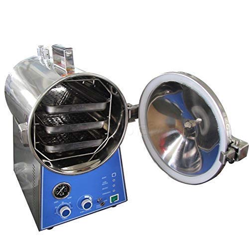 24L High Pressure Stainless Steel Steam Autoclave Sterilizer W438656