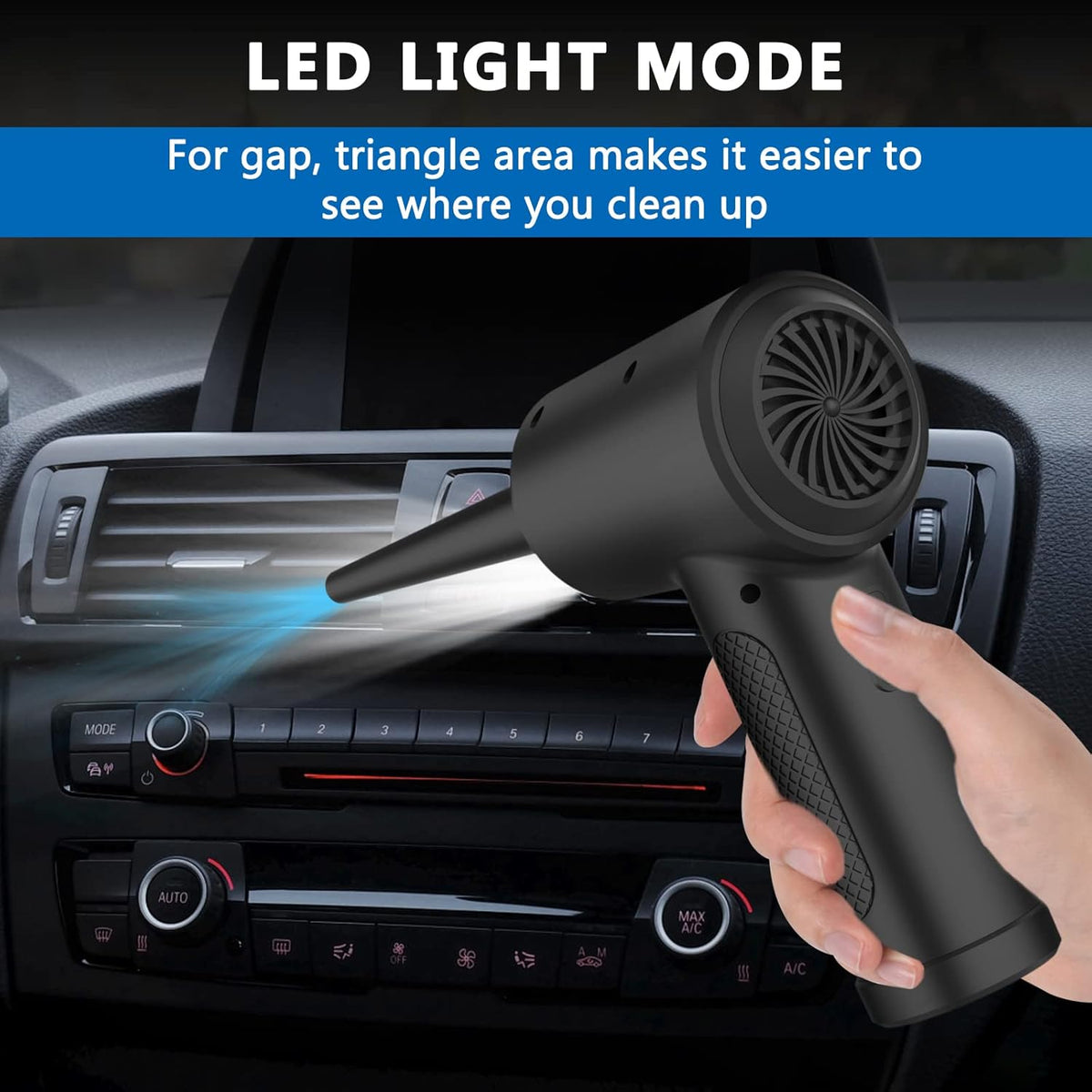 Rechargeable Electric Air Duster 51000 RPM Three-Speed Air Blower E3328
