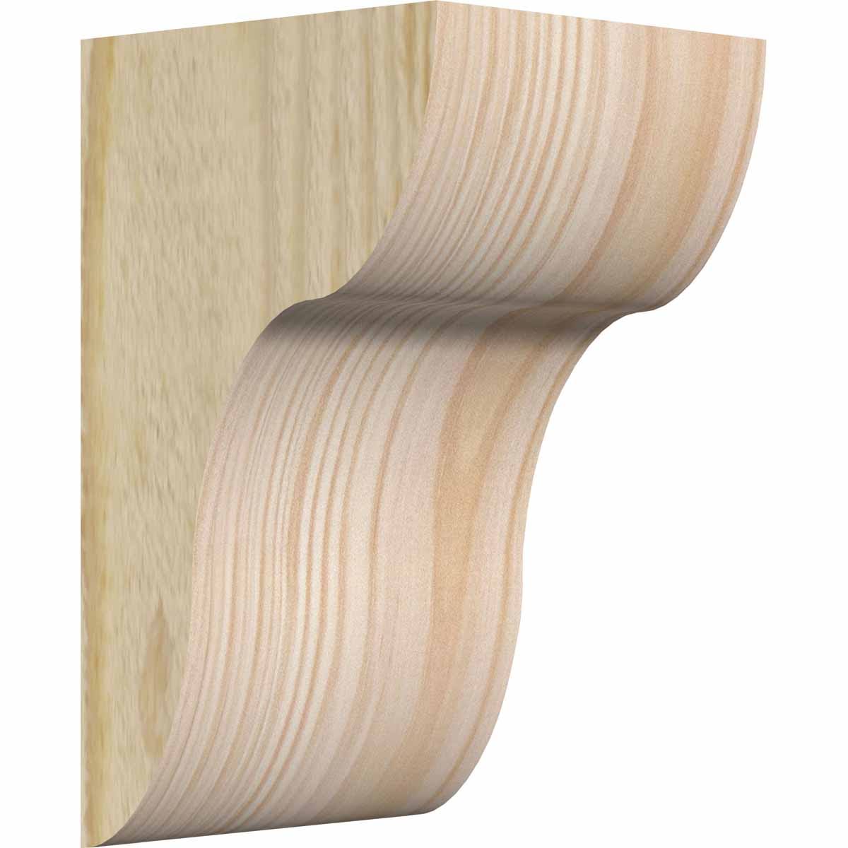 6x22W x 6x22D x 10x22H Douglas Fir Corbel W548