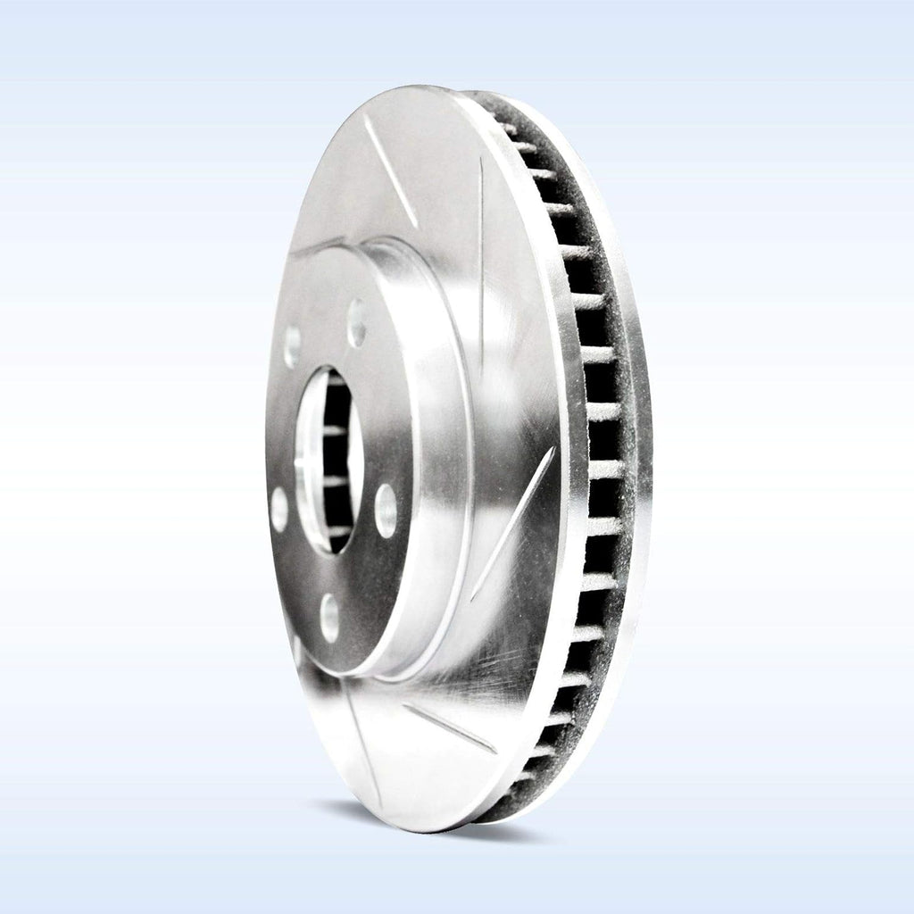 Slotted Brake Rotors and Semi Met Pads R1454