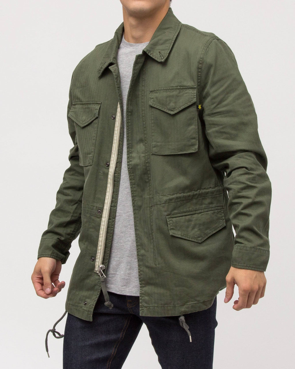 Camo Woodland Field Coat XL Q689