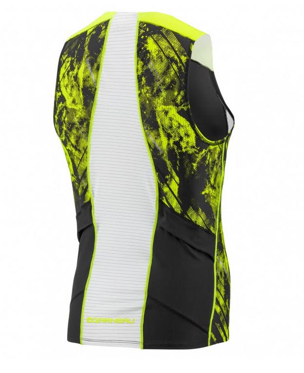 Men's Pro Carbon Tri Top - Black/Yellow D410844