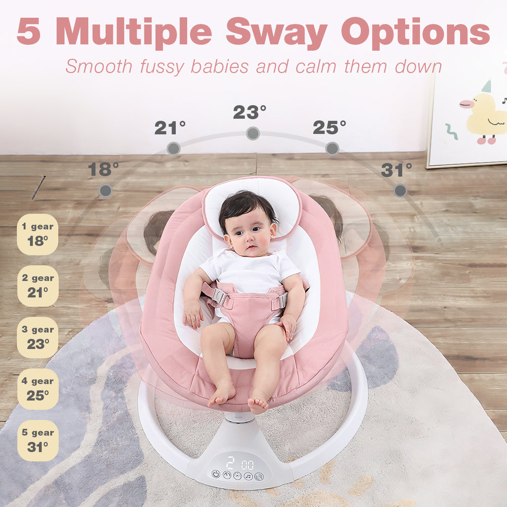 Pink Baby Swing I2962