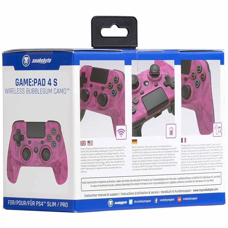 Wireless PS4 Controller Bubblegum Camo W51896