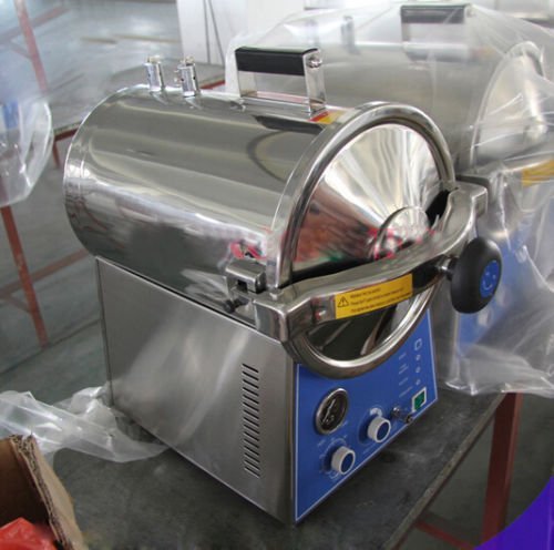 24L High Pressure Stainless Steel Steam Autoclave Sterilizer W438656