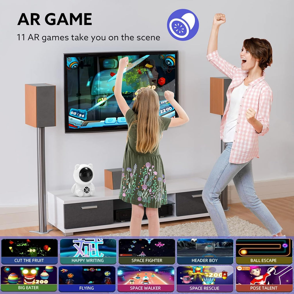 Electronic Dance Mat with HD Camera for HDMI Interface TV, Rechargeable Host & Remote Controller, Non-Slip Y56768