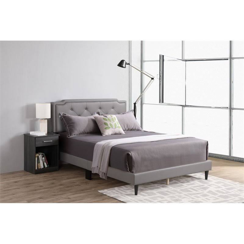 Gray Full Bed S37609