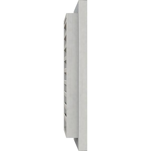 Primed Rough Saw Vertical Gable Vent L9684