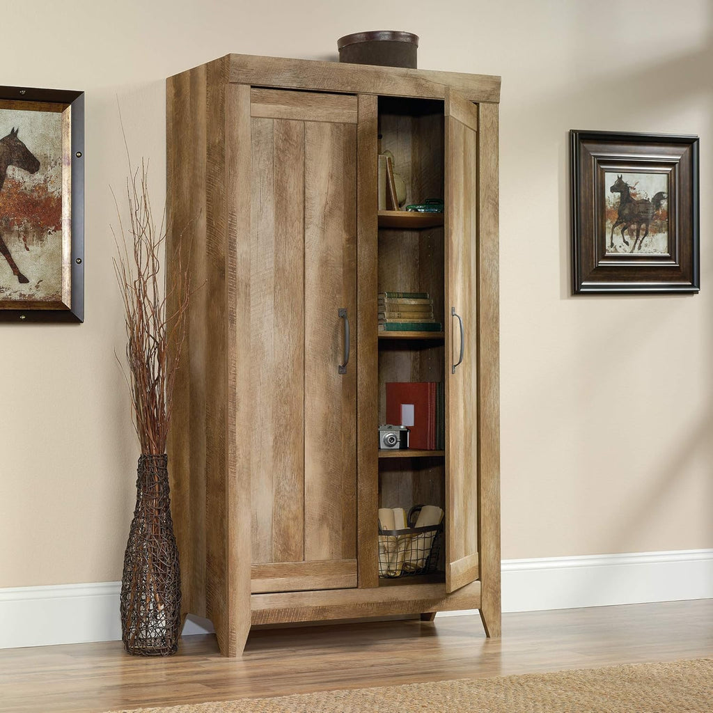 Craftsman Oak Storage Cabinet T34340