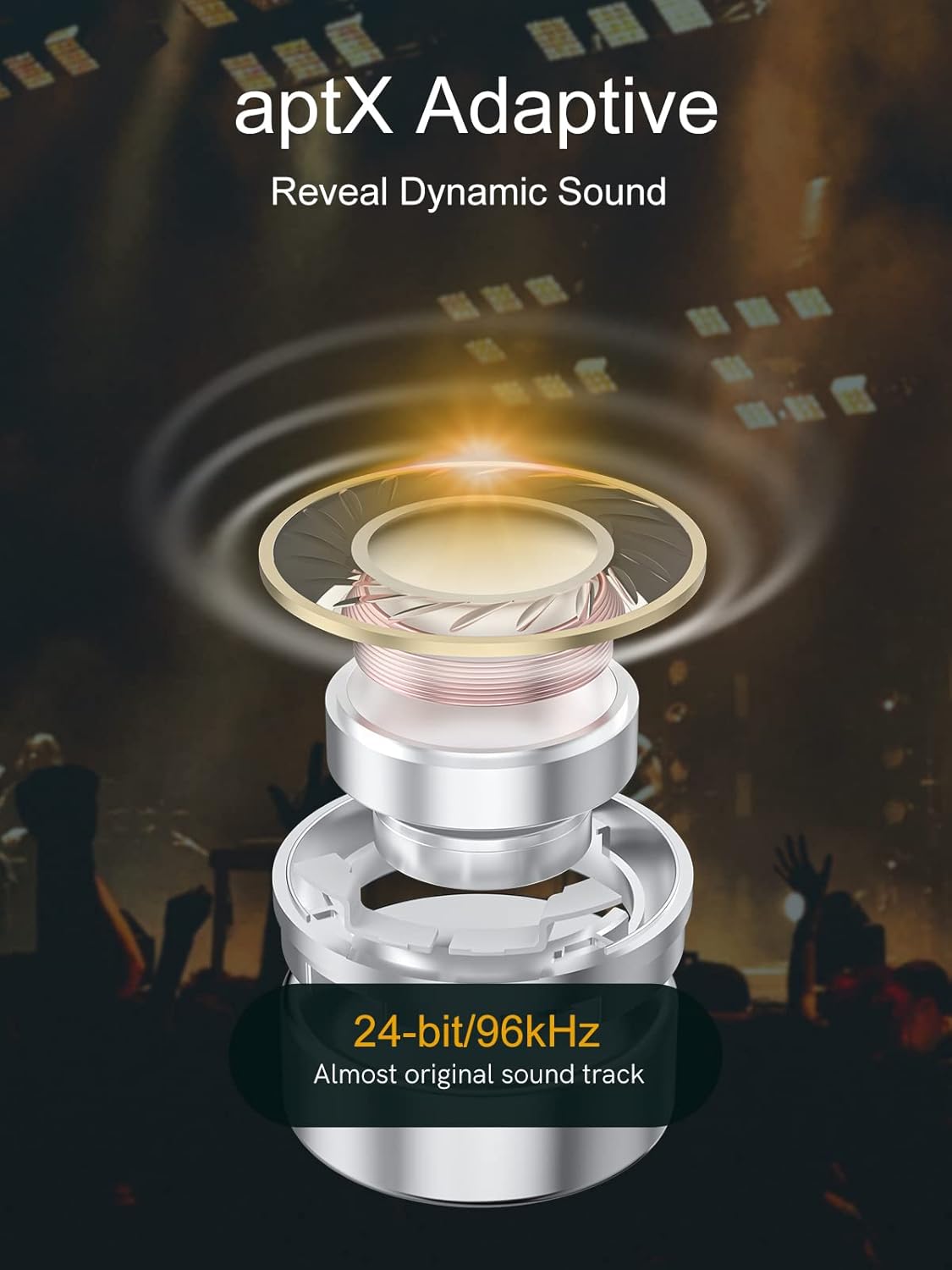 Wireless Earbuds T18 in Ear Bluetooth 5.2 Stereo Earphones, 30H Playtime Pack of 2 L2803