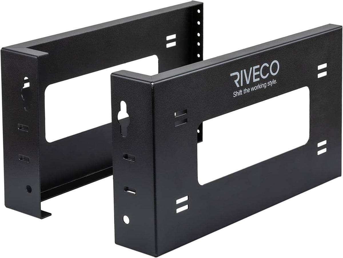 9U Open Frame Rack Wall Mount & Desktop Mount, Pack of 2 P991