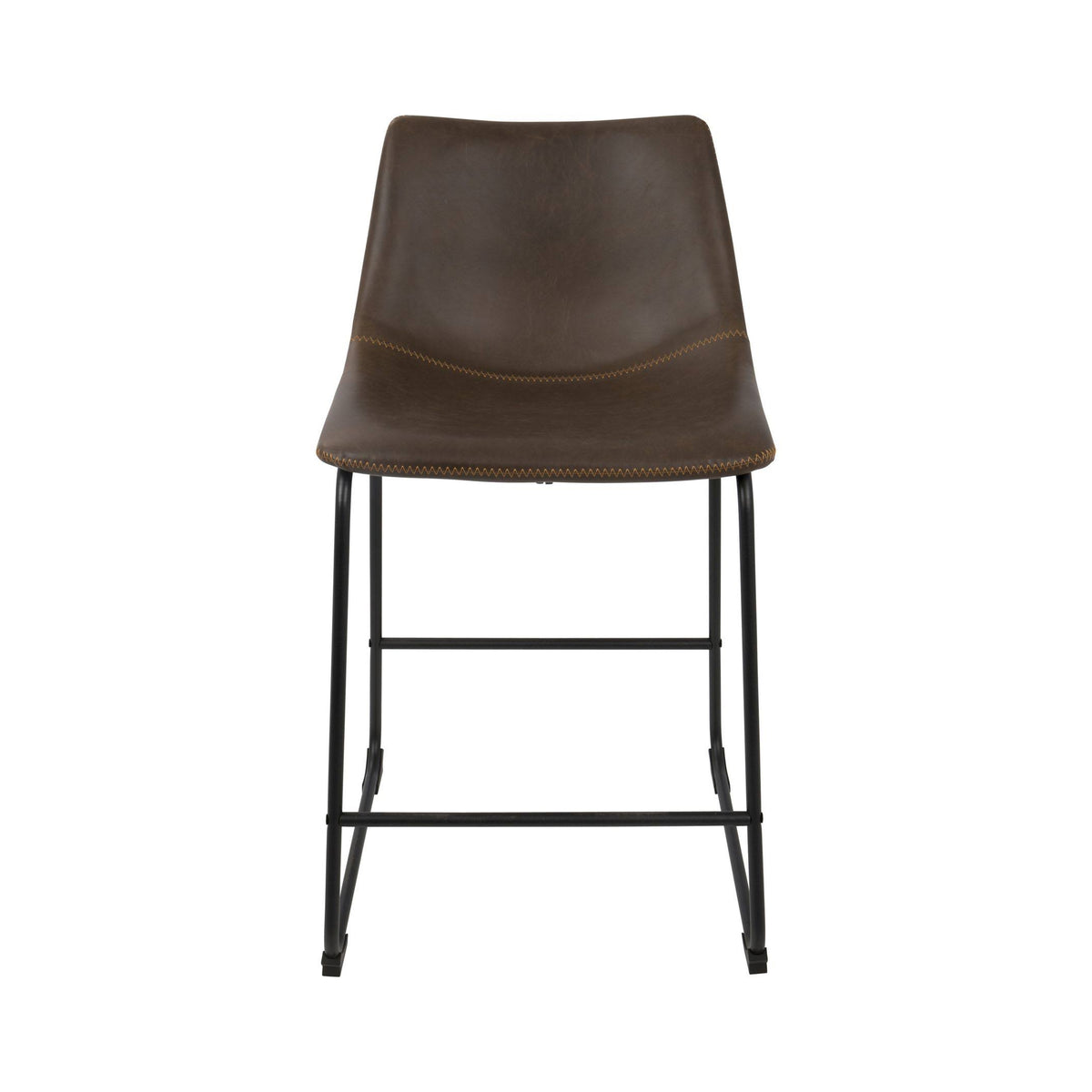 26x22 Counter Stool Black Espresso Set of 2 I98084