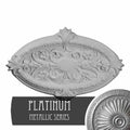 Platinum Finished Ceiling Medallion O636