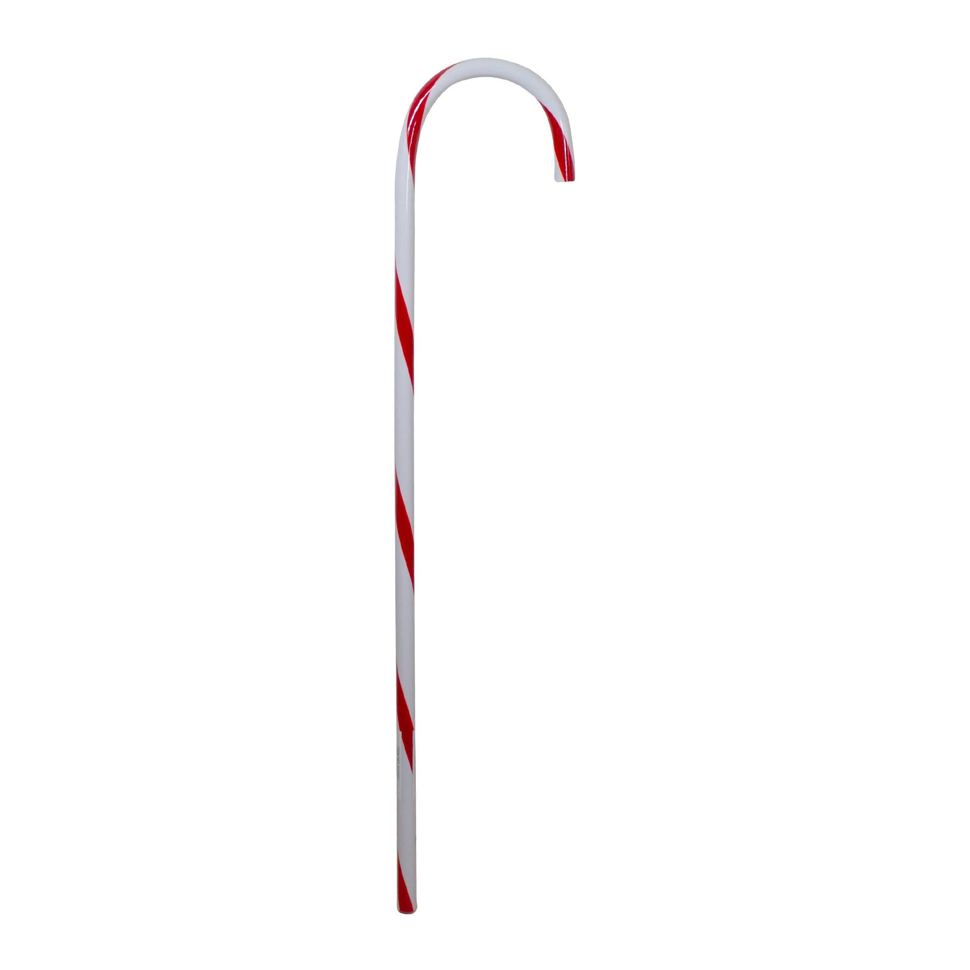 Red and White Striped Candy Cane Christmas Decor, 32-Inches O8138