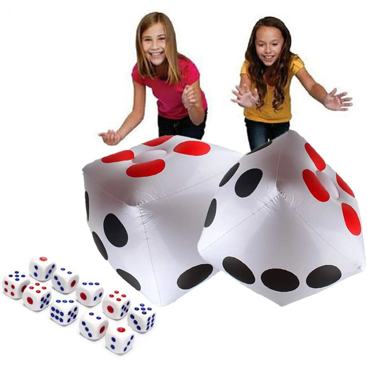 13 Inch Inflatable Dice Set X594