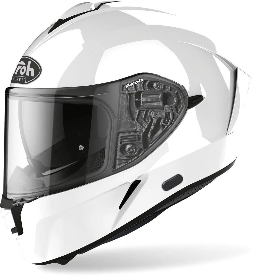 White Gloss Helmet Size XL E986