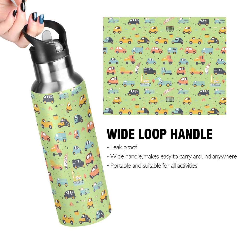 Insulated Stainless Steel Water Bottle with Straw Lid 20 oz K5844