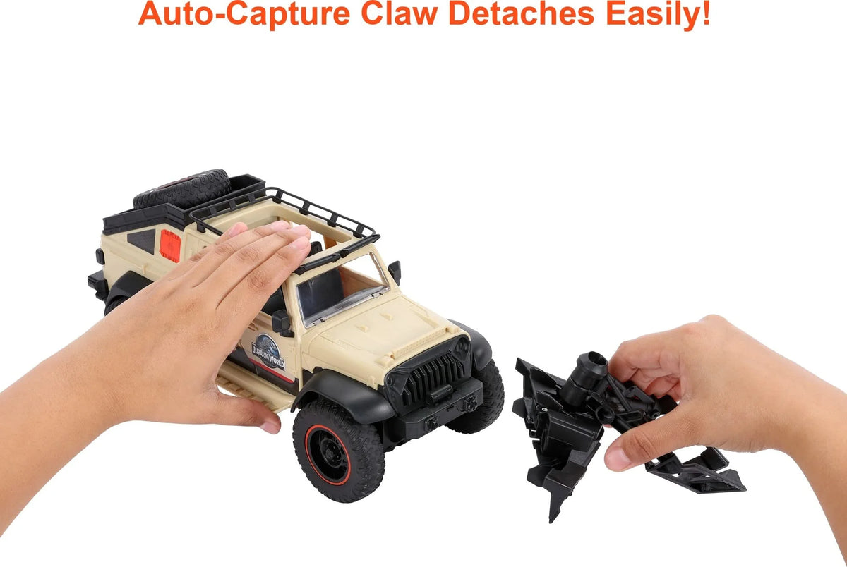 Jurassic World Dominion Jeep Gladiator RC Vehicle with 6-inch Dracorex Dinosaur Figure O6422