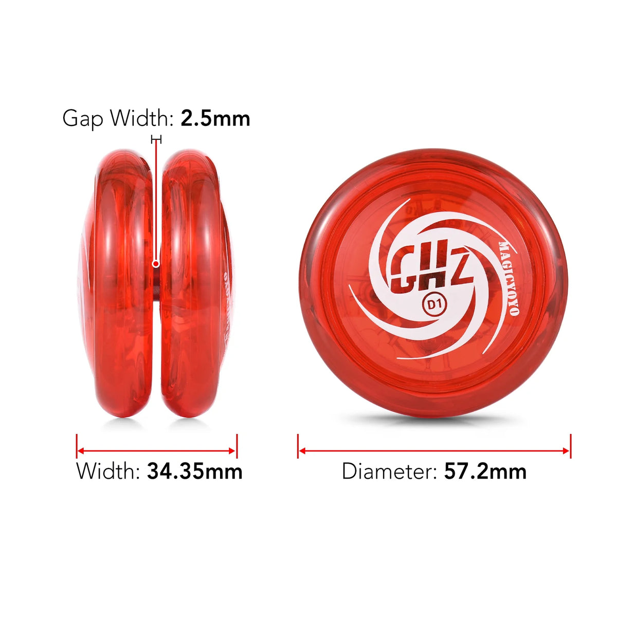 Responsive Yoyo Ball with Replacement Strings and Glove B420