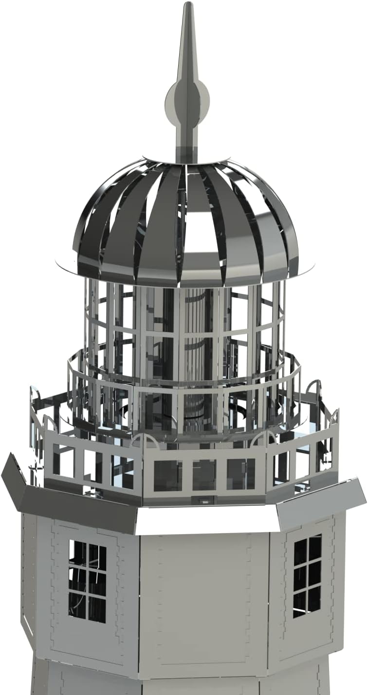 3D Architecture Metal Model Electrical Lighthouse DIY Construction Kit P31243