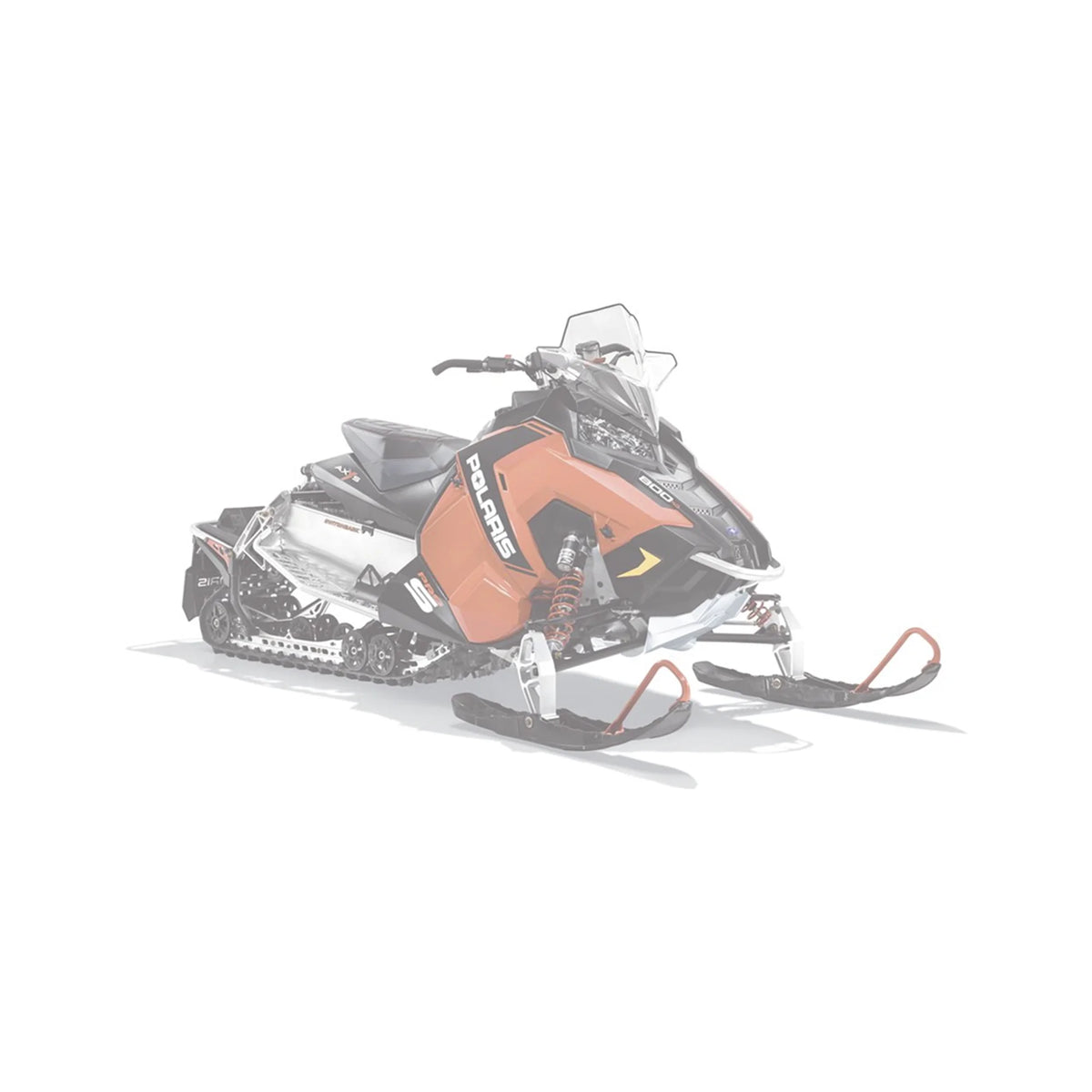 White Ultimate Skid Plate Snowmobile W60293