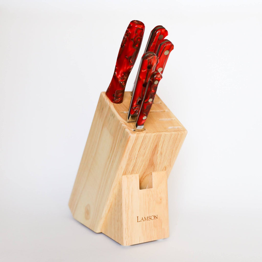 6-Piece Forged Starter Block Sets Maple / Walnut D36007