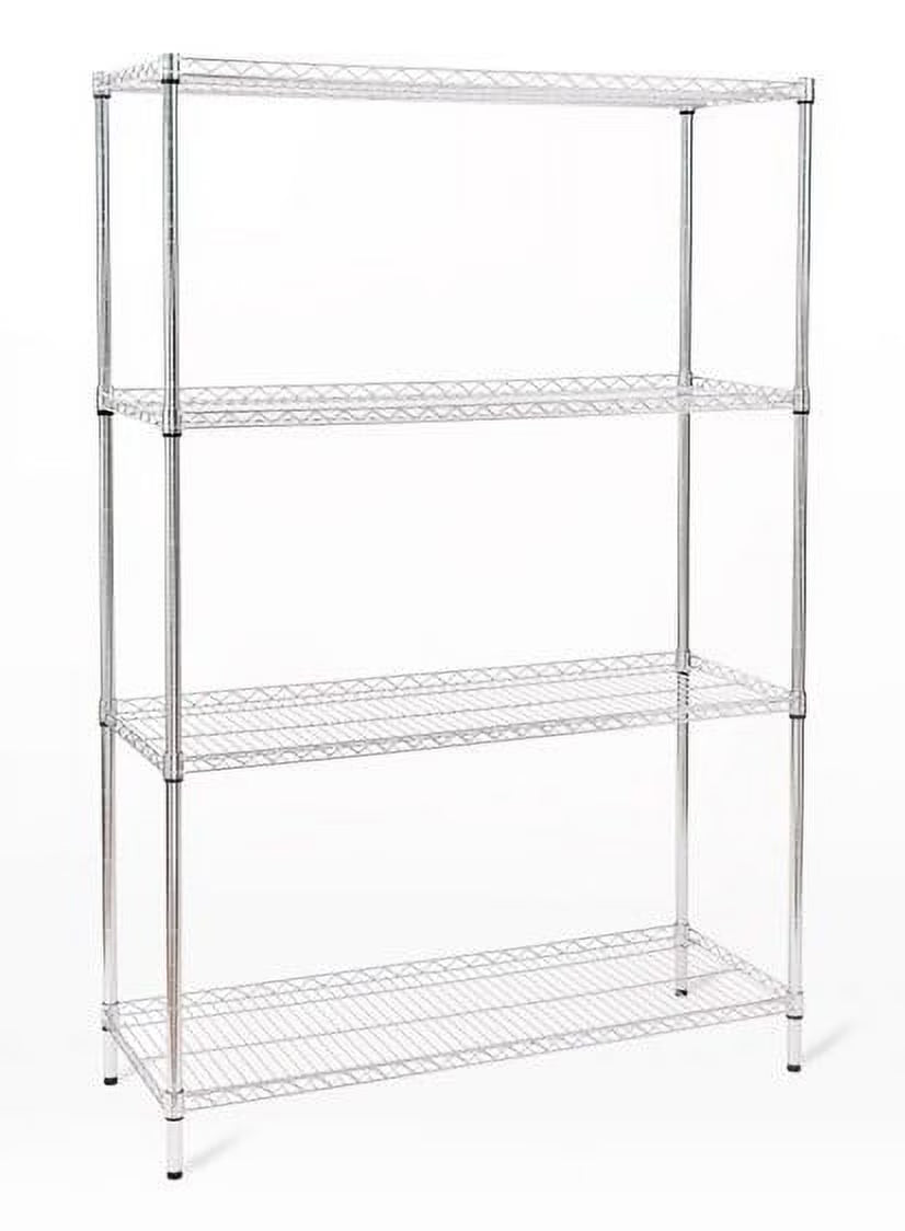 4 Shelf Heavy Duty Wire Shelving Rack F260