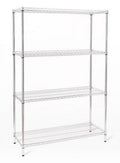 4 Shelf Heavy Duty Wire Shelving Rack F260
