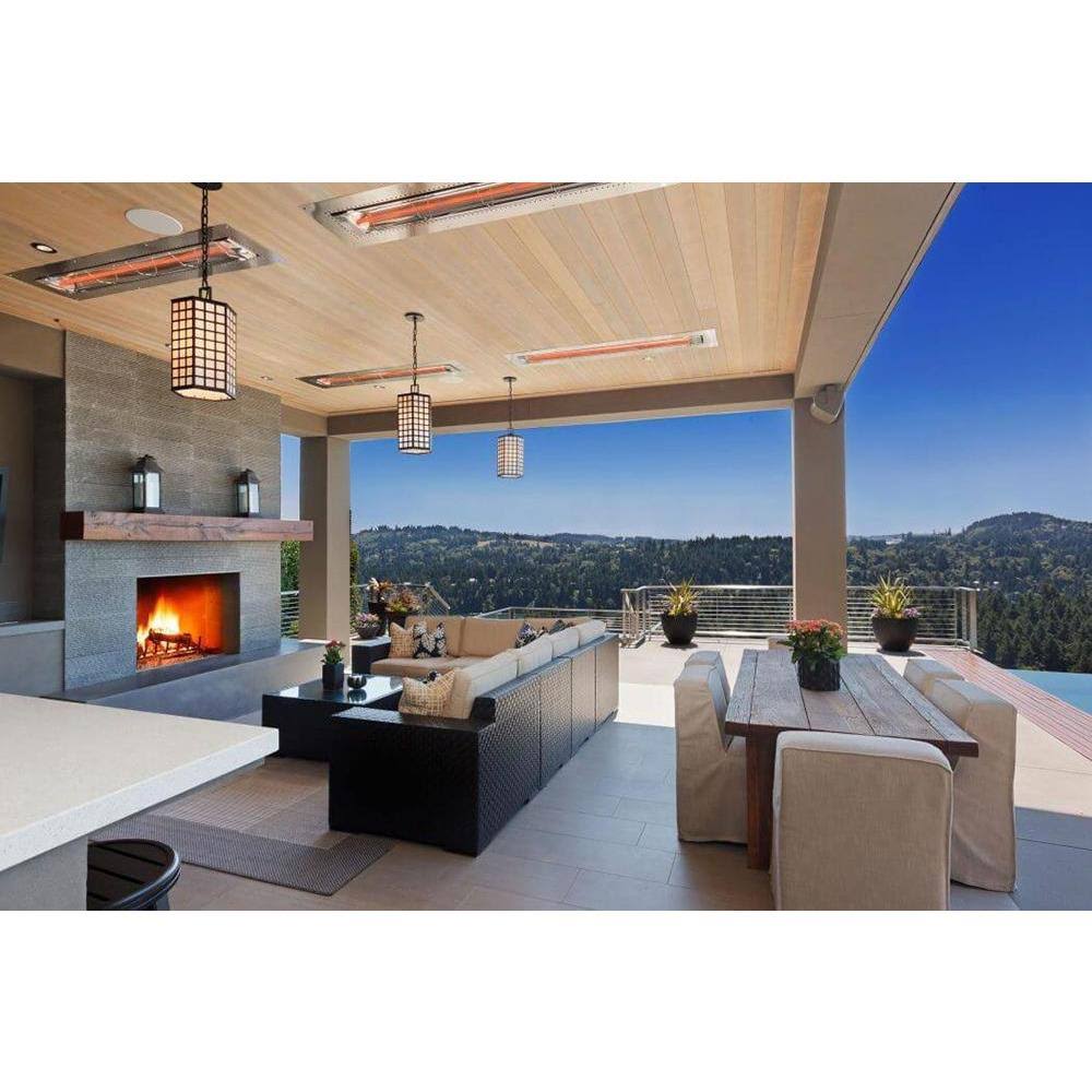 Beige 2000W Electric Infrared Patio Heater O472