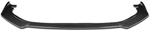 3PCS Front Bumper Lip Spoiler Air Chin Body Kit Splitter, Painted Carbon Fiber N39134
