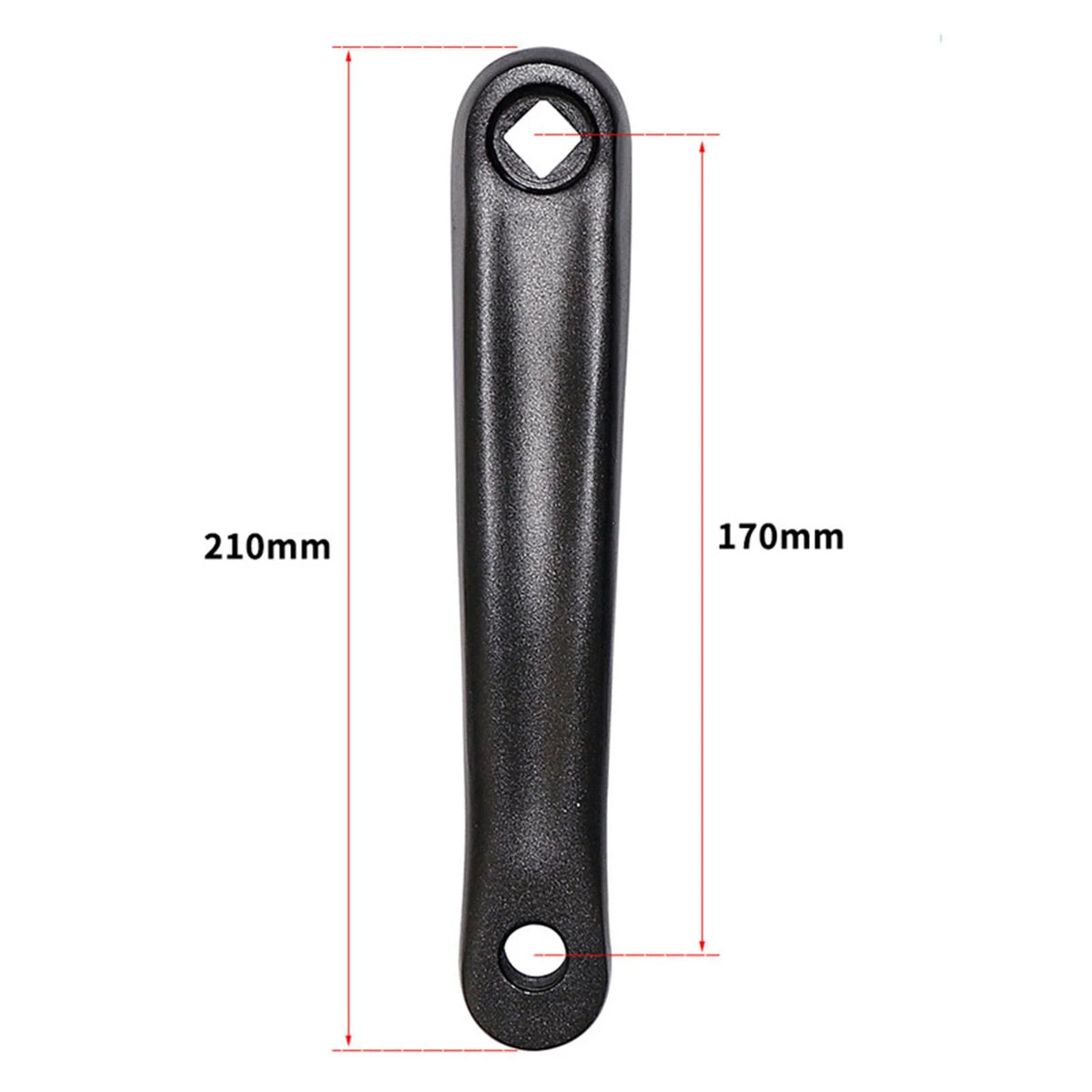 Electric Bike Crank Arm 170mm Left Right Diamond Hole P6888