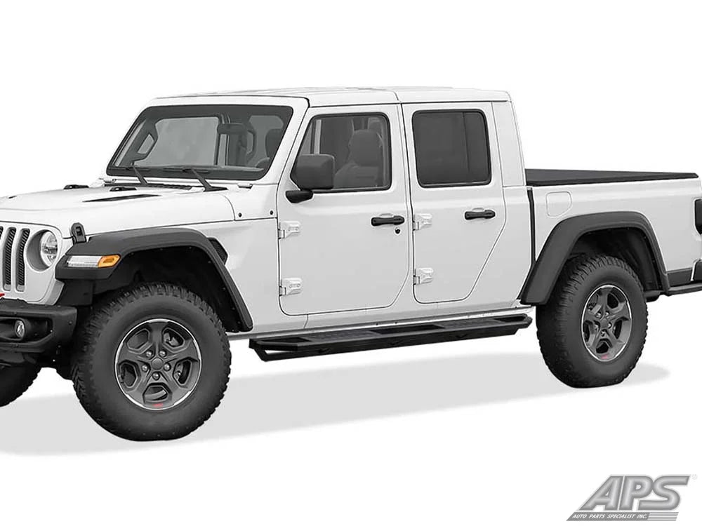 Black Aluminum Running Boards Side Steps A8160
